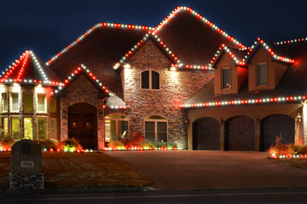 Christmas Light Installation In Brushy Creek