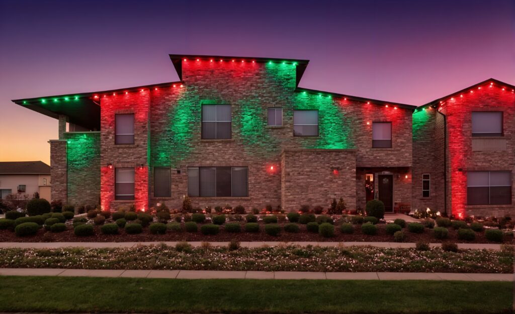 Christmas Light Installation In Cedar park