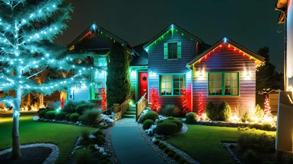 Christmas Light Installation In Kyle