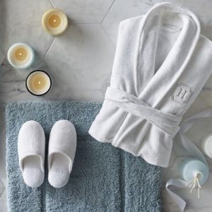 Luxury Robe & Slippers Set
