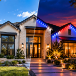 Permanent Outdoor Lighting Comparison in Austin